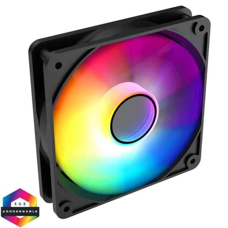 CIT Halo 120mm ARGB PC Cooling Fan