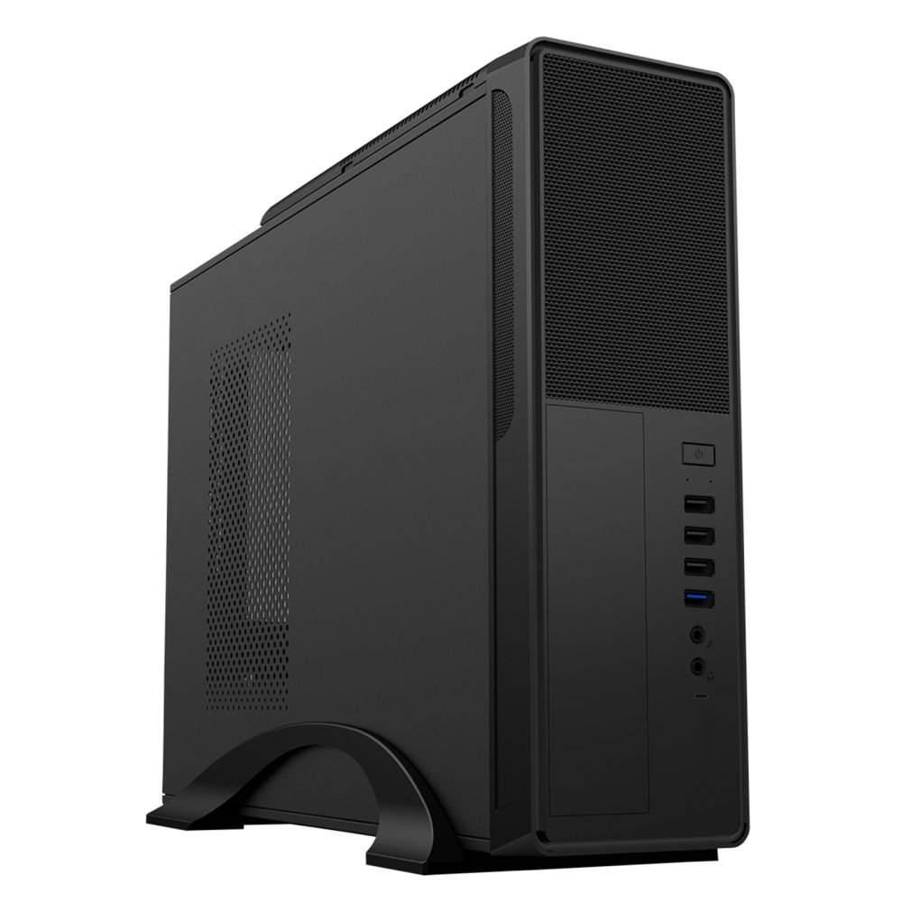CIT S014C Micro ATX/ITX Case with 300W PSU, USB 2.0/3.0 Ports