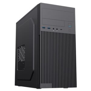 Compact Micro-ATX PC Case with USB-C