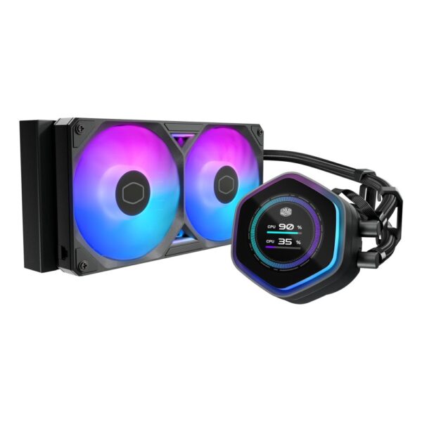 Cooler Master Atmos II 240 LCD Black Liquid Cooler