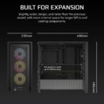 Corsair 4000D ARGB Midi Tower Black