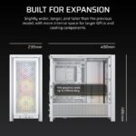 Corsair 4000D ARGB White Tower