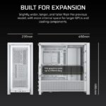 Corsair FRAME 4000D White Midi Tower
