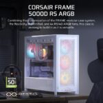 Corsair FRAME 5000D ARGB White Tower