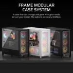 Corsair FRAME 5000D ARGB White Tower