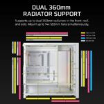 Corsair FRAME 5000D ARGB White Tower