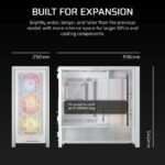 Corsair FRAME 5000D ARGB White Tower