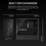 Corsair FRAME 5000D RS Black Midi Tower