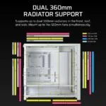 Corsair FRAME 5000D RS White Tower