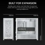Corsair FRAME 5000D RS White Tower