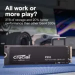 Crucial P310 1TB NVMe SSD