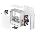 DeepCool CC360 ARGB White Mini Tower