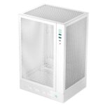 Deepcool CH170 White Mini-ITX Case - High Airflow, Water Cooling Support