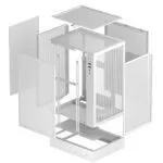 Deepcool CH170 White Mini-ITX Case - High Airflow, Water Cooling Support