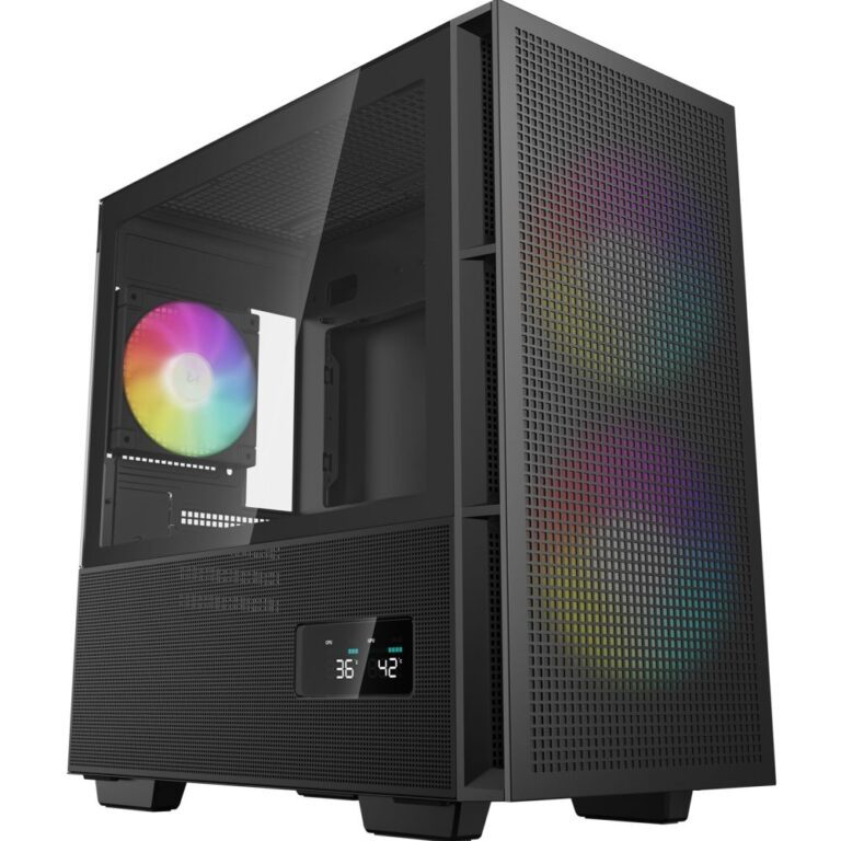 DeepCool CH360 Gaming Case with Tempered Glass