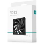 DeepCool FD12 120mm PWM Fan, Black