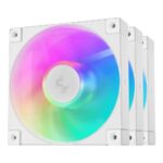 DeepCool FD12 ARGB 3-Pack White Fans