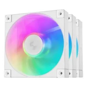 DeepCool FD12 ARGB 3-Pack White Fans