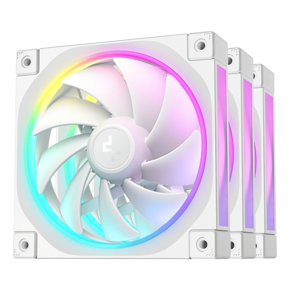 DeepCool FL12 3-Pack 120mm White Fans