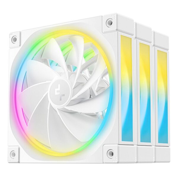 DeepCool FL12R 12cm White Fan 3-Pack