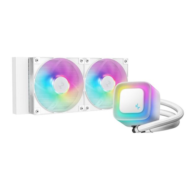 DeepCool LE240 V2 Liquid Cooler 12cm White