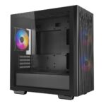 DeepCool MATREXX 40 3FS Gaming Case, Black, Tempered Glass