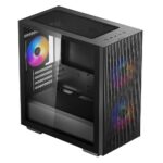 DeepCool MATREXX 40 3FS Gaming Case, Black, Tempered Glass