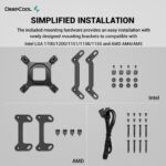 DeepCool Mystique 240 CPU Cooler with LCD Screen