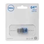DELL 64GB USB-C Flash Drive Blue/Silver