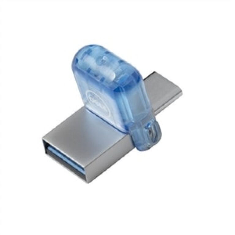 DELL 64GB USB-C Flash Drive Blue/Silver