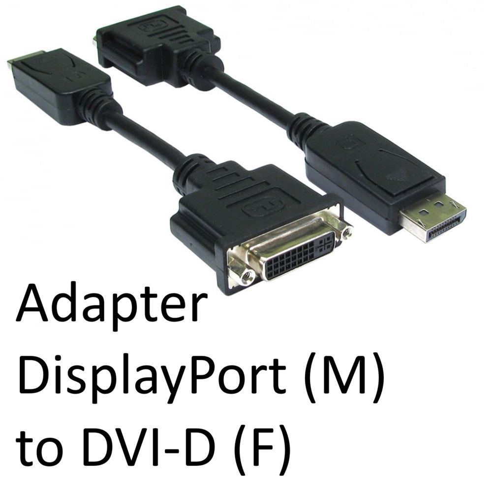 DisplayPort to DVI Adapter