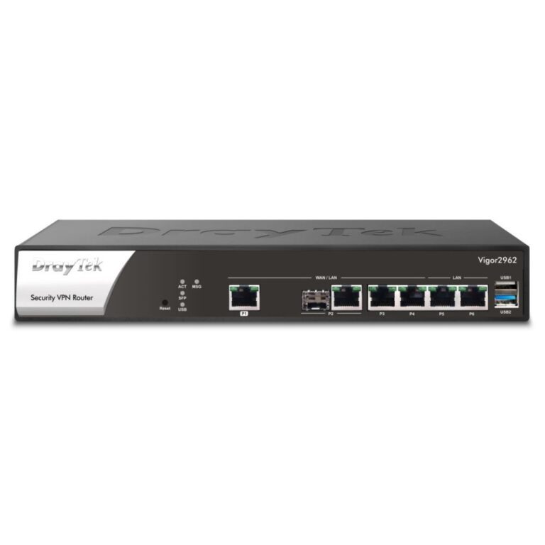 DrayTek Vigor 2962 Router 2.5G Black/White