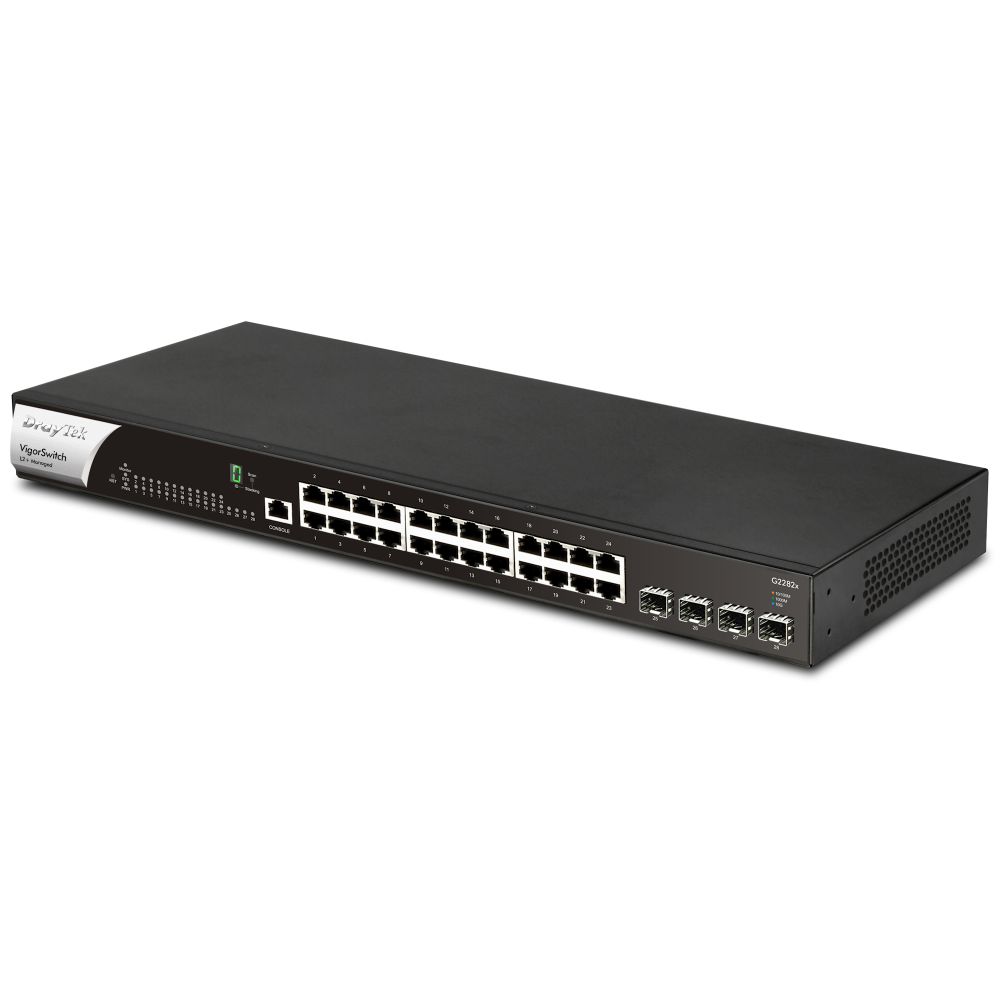 DrayTek VigorSwitch G2282x Managed Gigabit Switch DrayTek VigorSwitch G2282x Managed Gigabit Switch