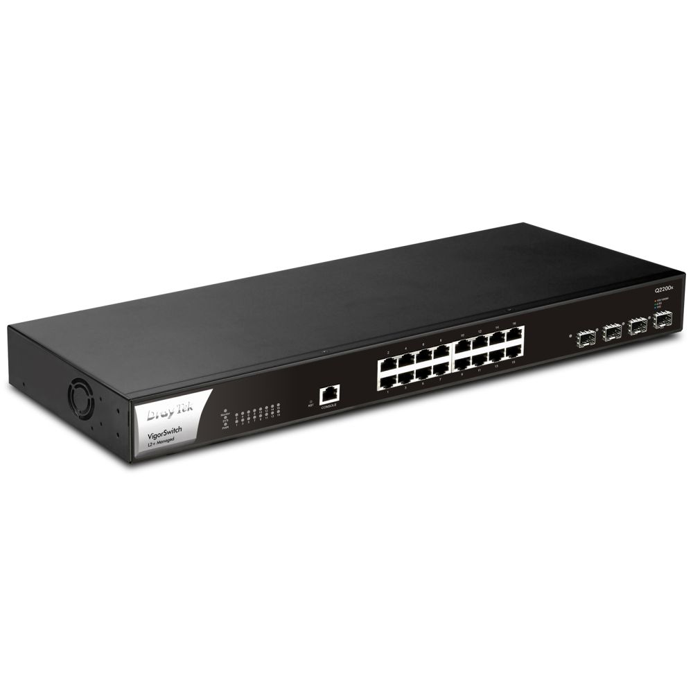DrayTek VigorSwitch Q2200x 16 Port Managed Switch