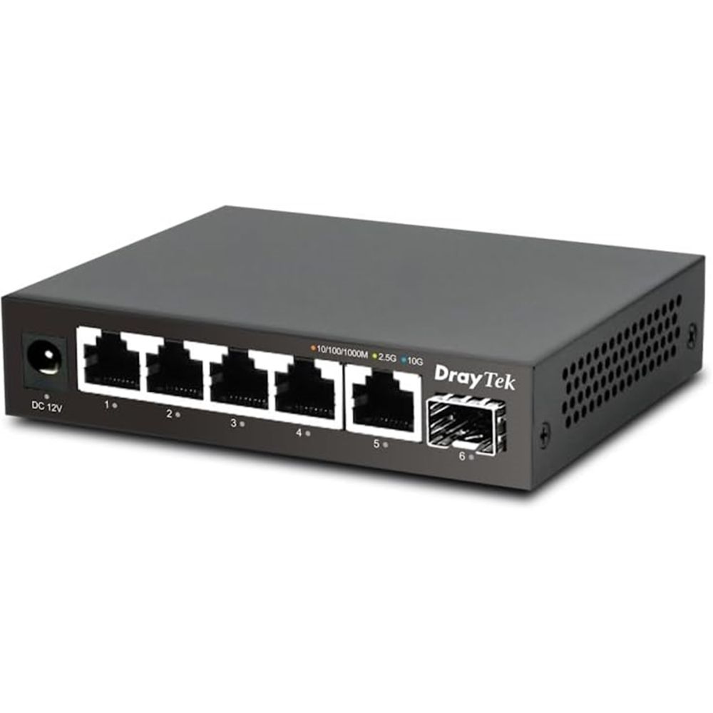 DrayTek VigorSwitch Q60x 5-Port 2.5G Switch