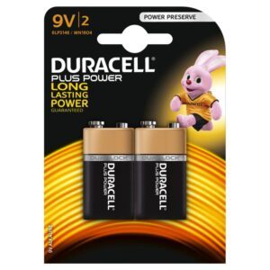 Duracell 9V Alkaline Batteries
