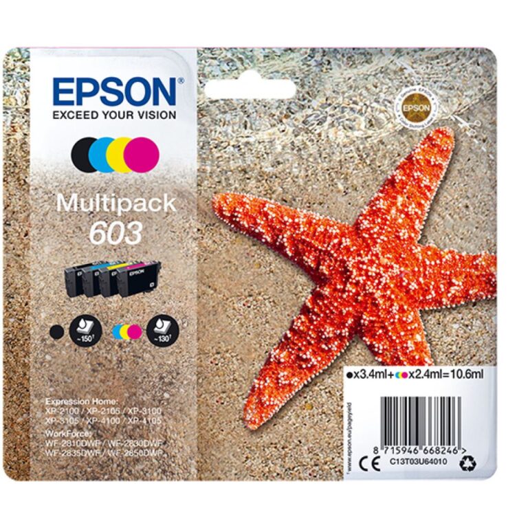 Epson XP 2100 4-Pack Ink Cartridges