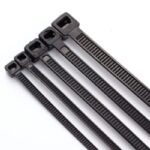 Evo Labs Black Nylon Cable Tie 100 Pack
