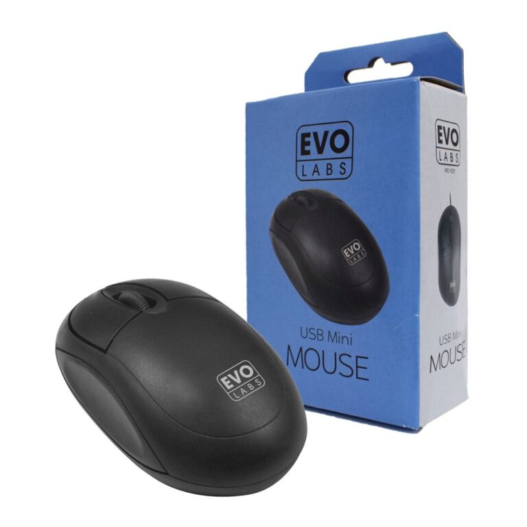 Evo Labs MO-001 Wired USB Mini Mouse