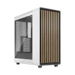 Fractal Design North White Tower Case - Tempered Glass