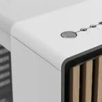Fractal Design North White Tower Case - Tempered Glass