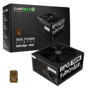 GAMEMAX 700W PSU, Ultra Silent, 80 PLUS Bronze