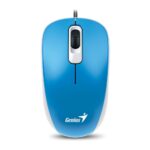 Genius DX-110 Wired USB Mouse, 1000 DPI, 3 Buttons, Blue