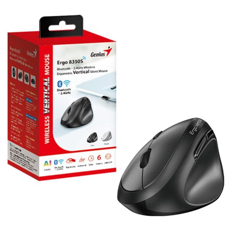 Genius Ergo 8350S Wireless Ergonomic Mouse