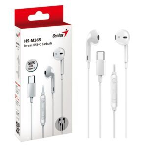Genius USB-C In-Ear Earbuds with Mic (31710030401)