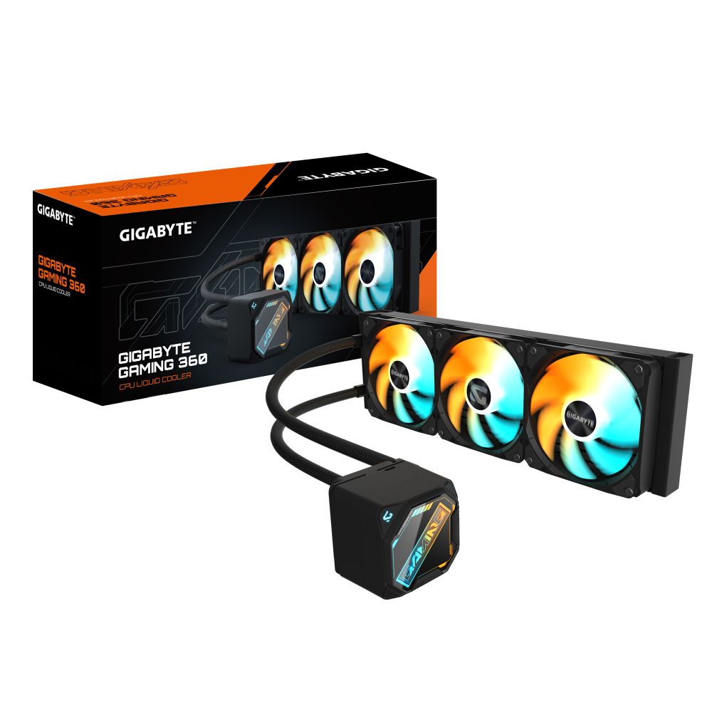 GIGABYTE 360mm ARGB CPU Cooler with DAISY-CHAIN