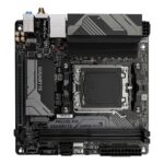 GIGABYTE A620I AX Motherboard - AMD Ryzen 8000, DDR5, PCIe 4.0, Wi-Fi 6E