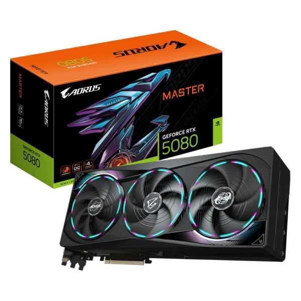 GIGABYTE AORUS RTX 5080 MASTER 16G Graphics Card