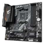 GIGABYTE B550M AORUS ELITE Motherboard - AMD Ryzen 5000 CPUs, 5+3 Phases VRM, up to 4733MHz DDR4, 1xPCIe 4.0 + 1xPCIe 3.0 M.2, 1GbE LAN, USB 3.2 Gen 1