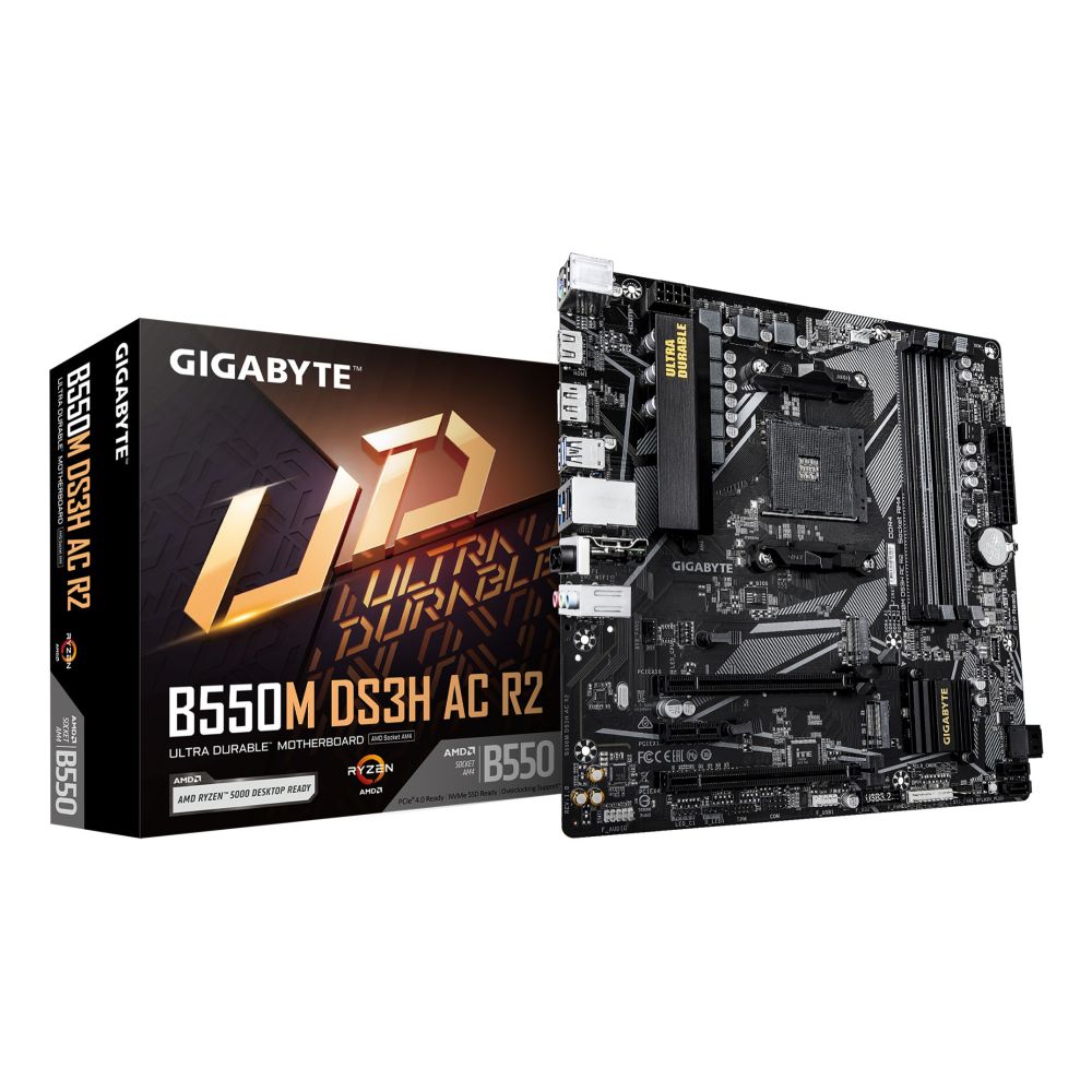 GIGABYTE B550M DS3H AC R2 Motherboard